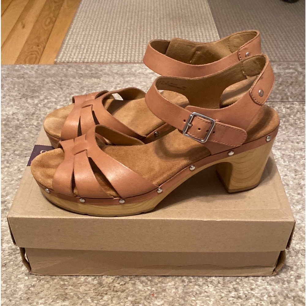 Clark’s platform sandals